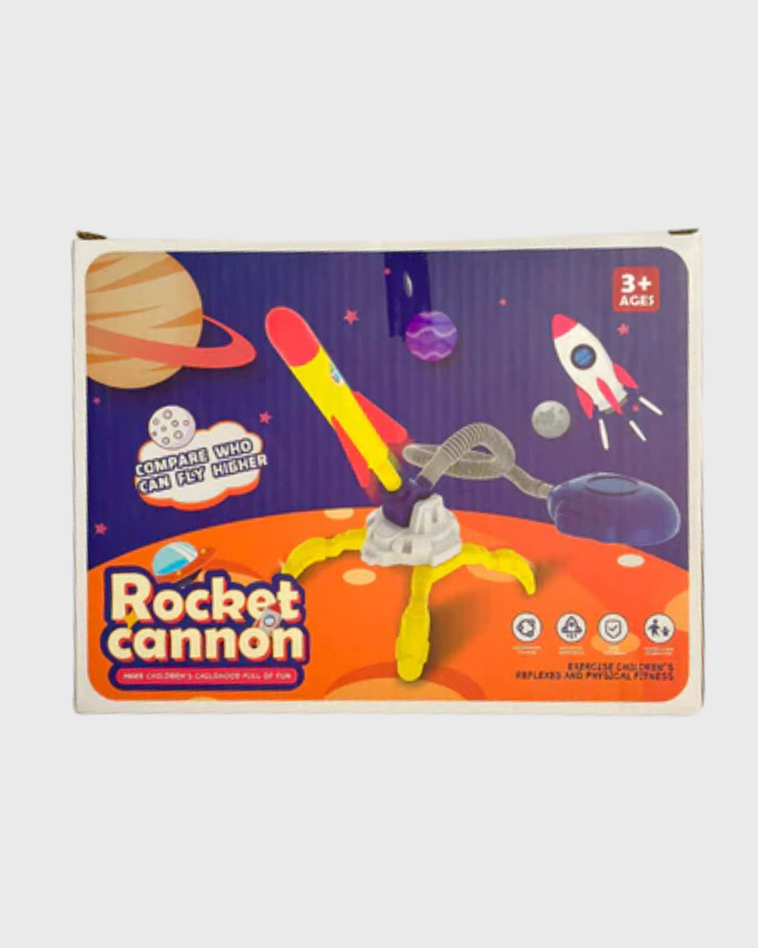 Rocket Cannon Launch Toy - Space Adventure Set
