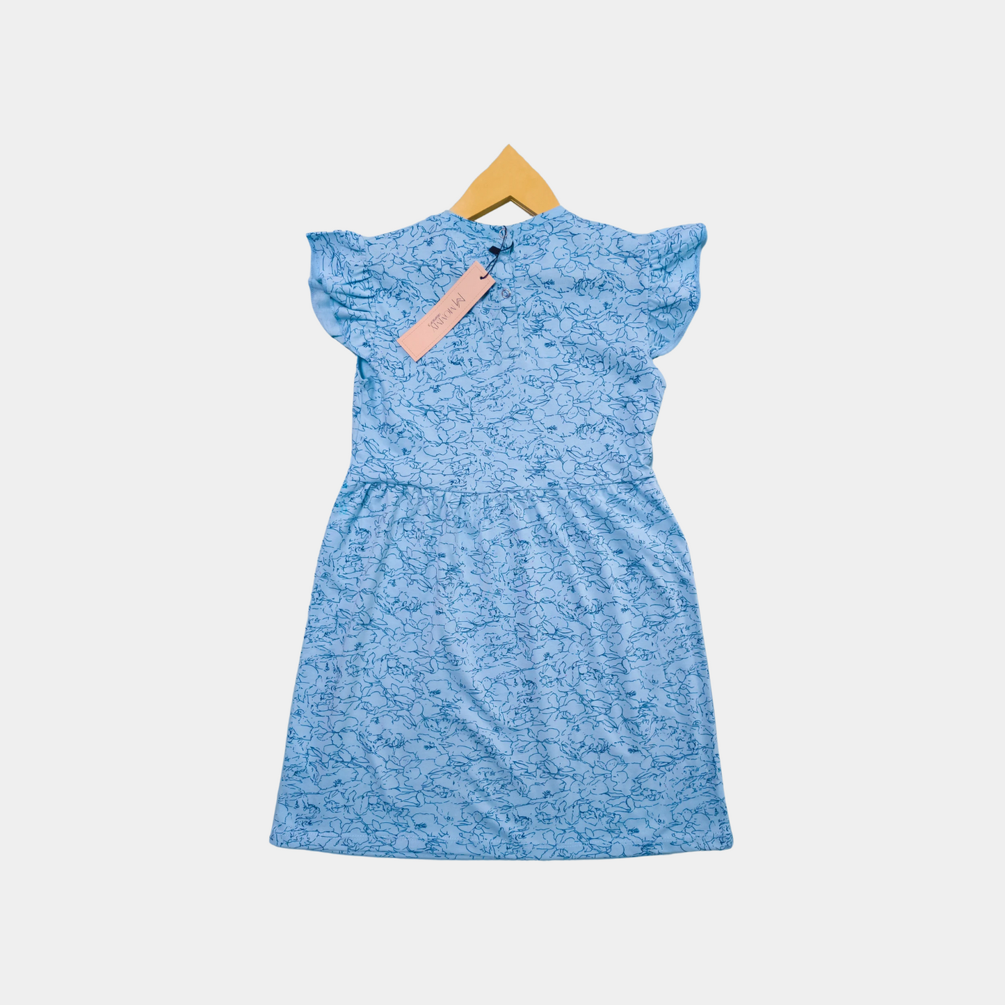 Blue Frock For Girls | 12M-6YRS