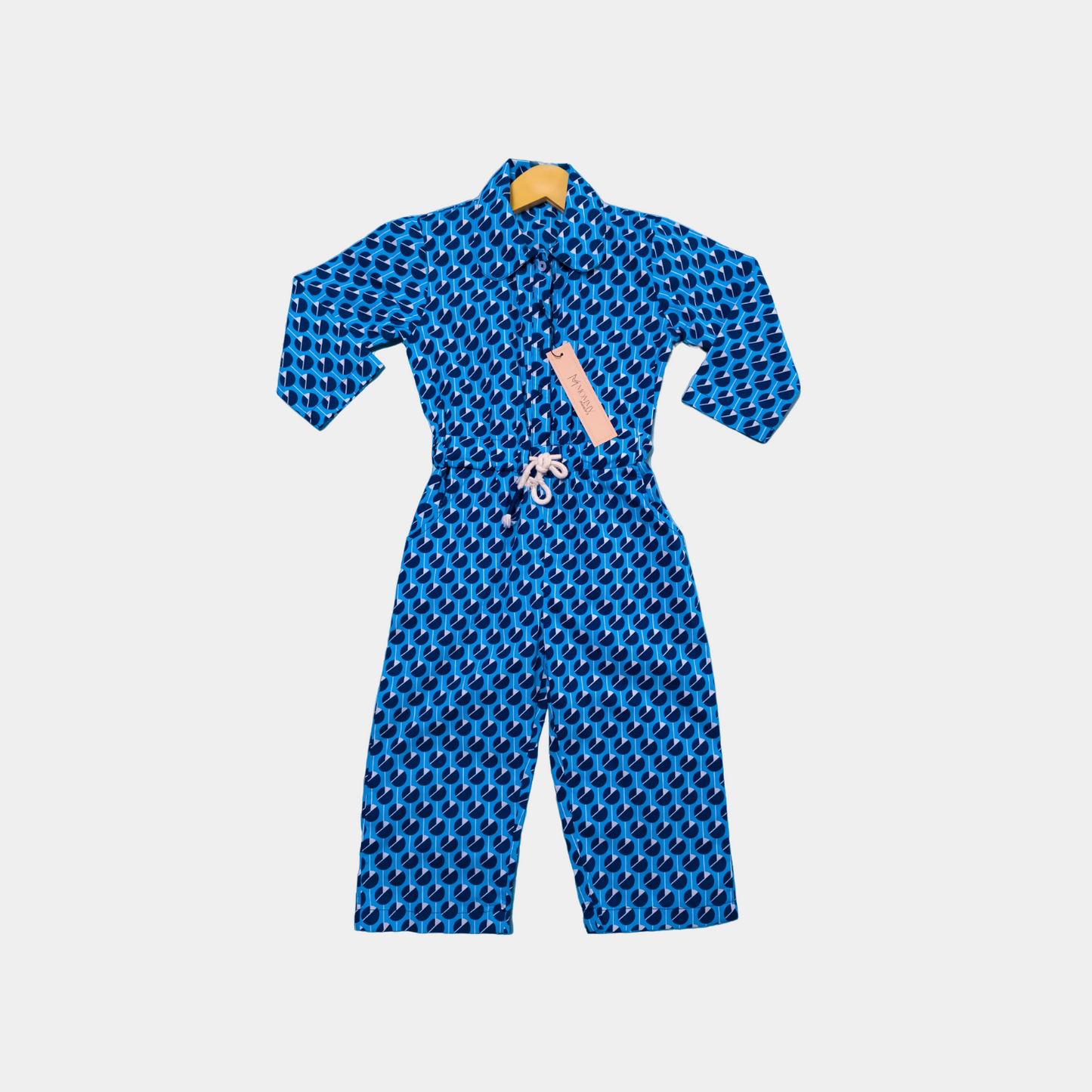 Blue Jumpsuit For Girls | 12M-6YRS