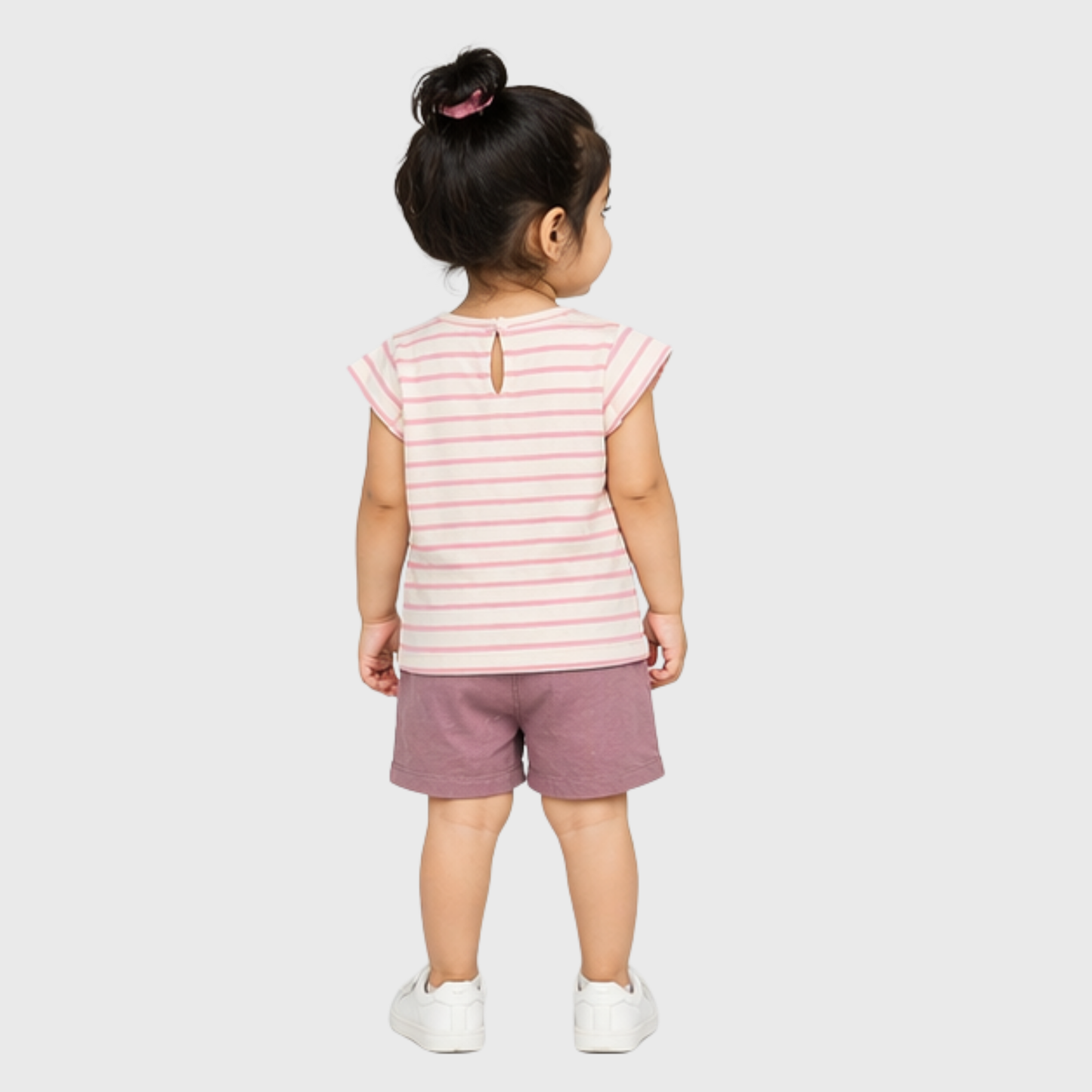 Girls Pack of 4 Cotton Graphic Tees