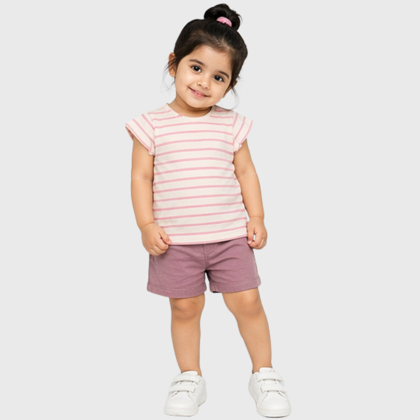 Girls Pack of 4 Cotton Graphic Tees