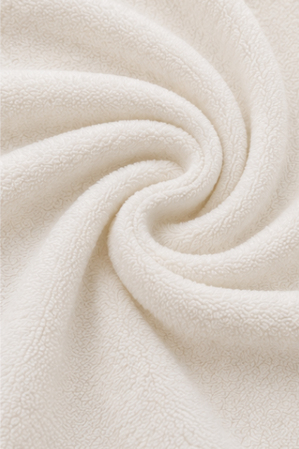 White Duck Hooded Baby Swaddle