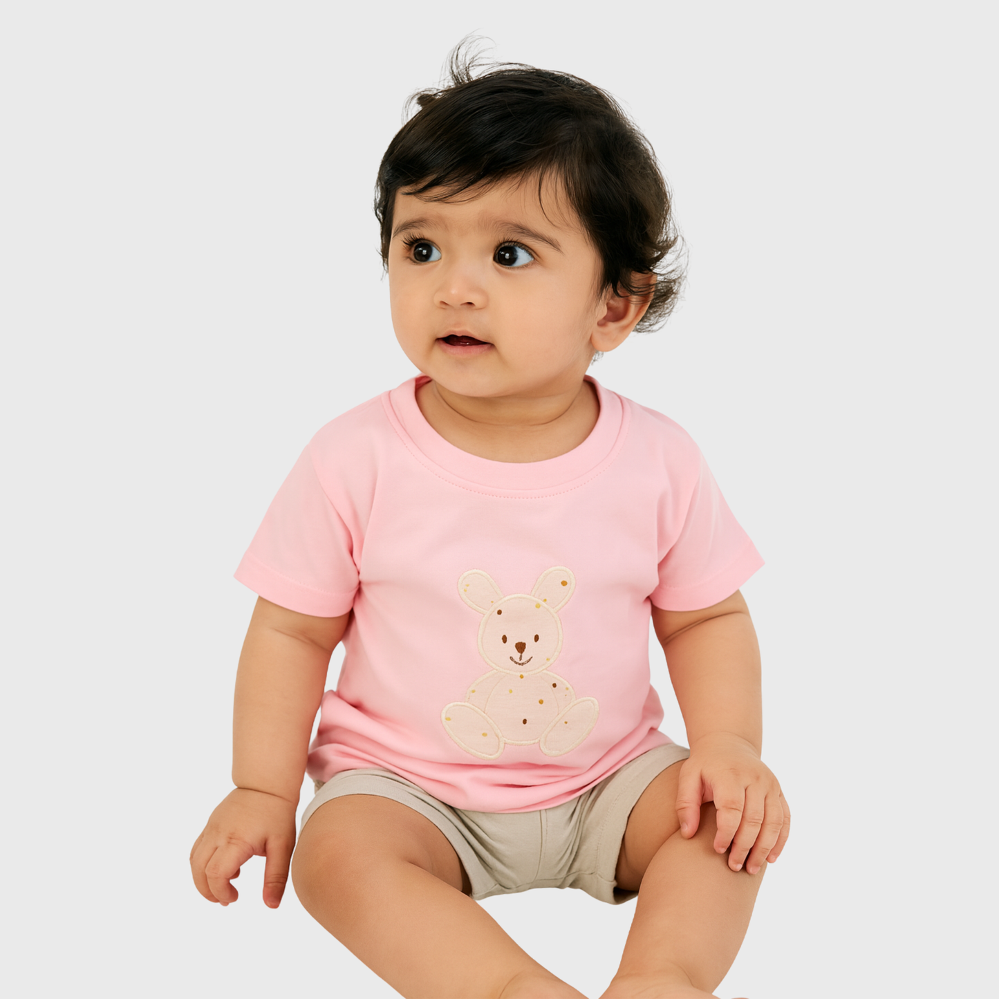Pink Bunny T-Shirt | 1-6YRS