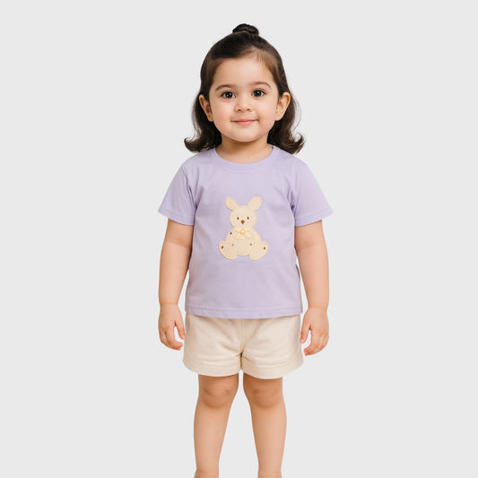 Purple Bunny T-Shirt | 1-6YRS