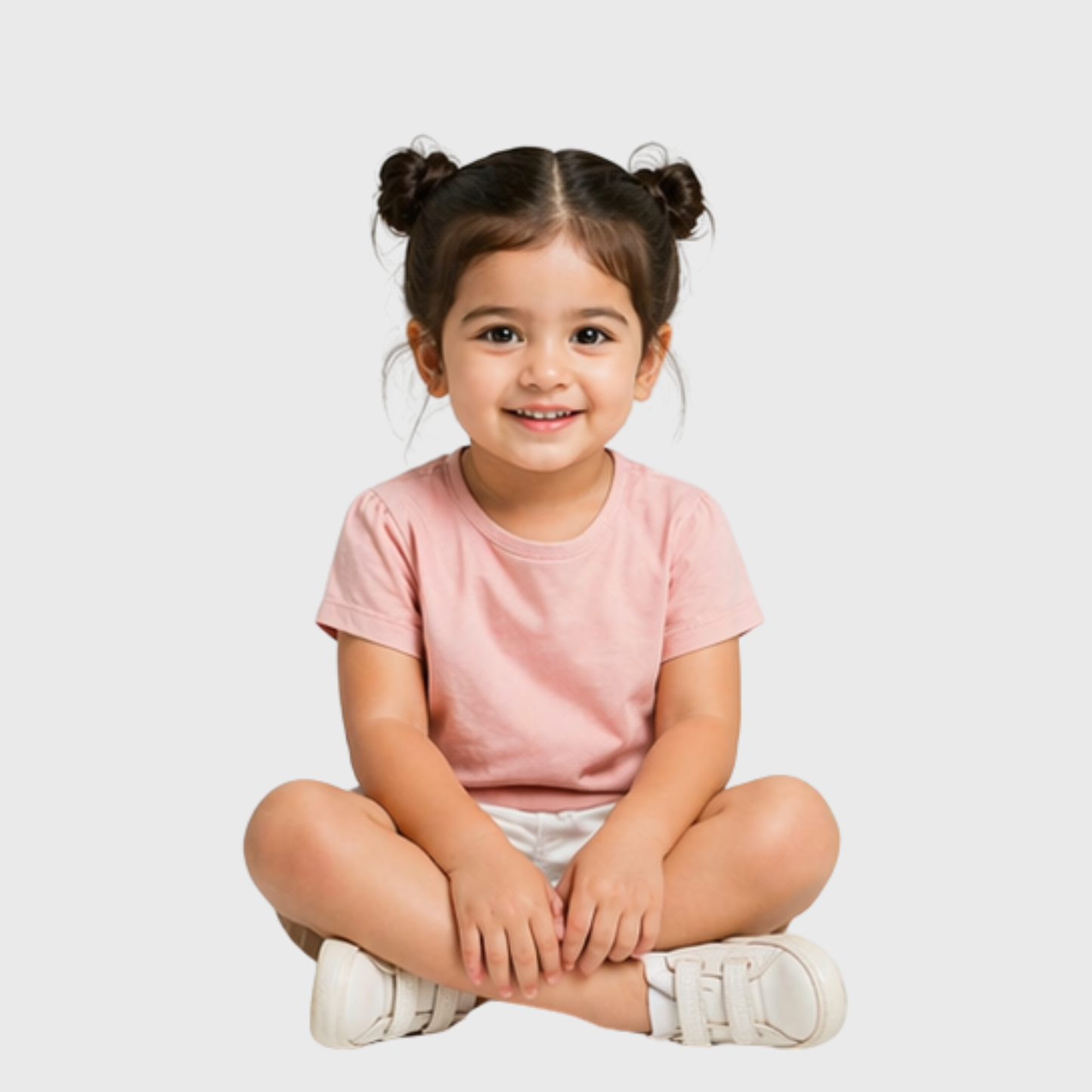 Girls Pack of 4 Cotton Graphic Tees