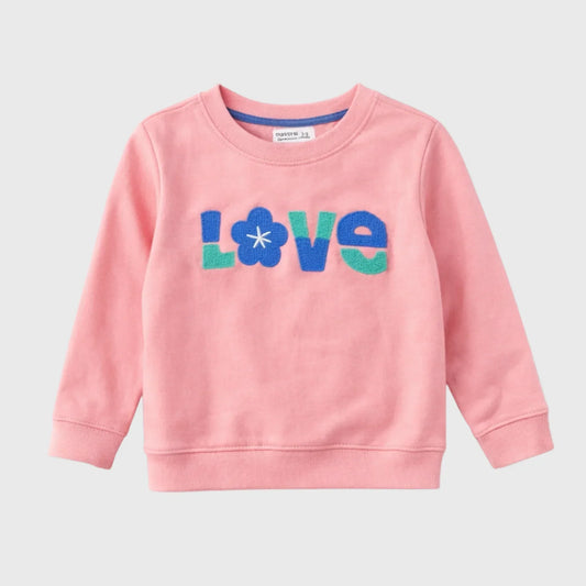 Little Girl Trouser Shirt set with Colorful Embroidery Print
