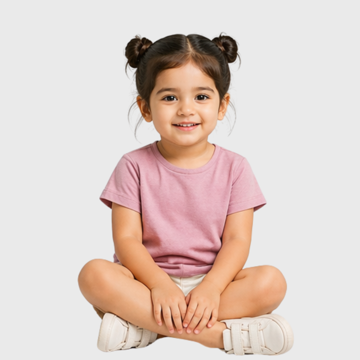 Girls Pack of 4 Cotton Graphic Tees