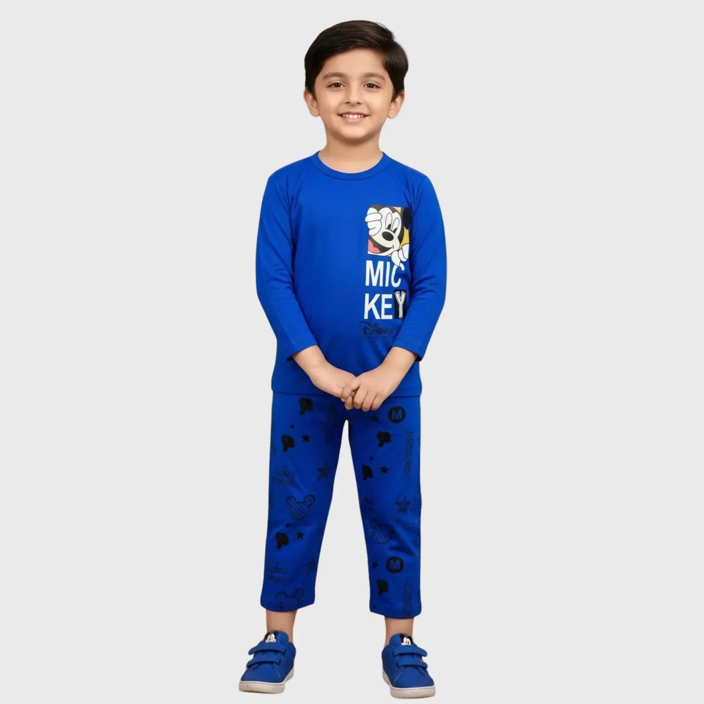 Boy's Mickey Mouse Long-Sleeve Set