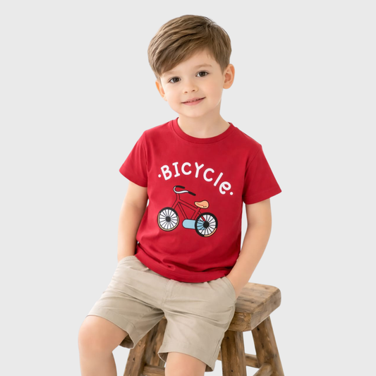 Boy’s Classic "Bicycle" Graphic Tee