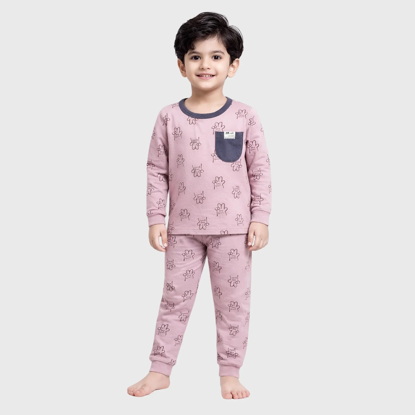 Kids' Illustrated Trouser Sets