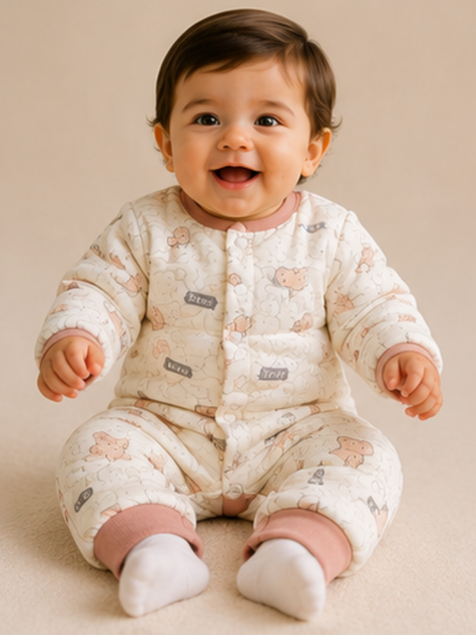 Puffer Romper Pooh