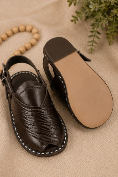 Baby Peshawari – Coffee Brown Sandal