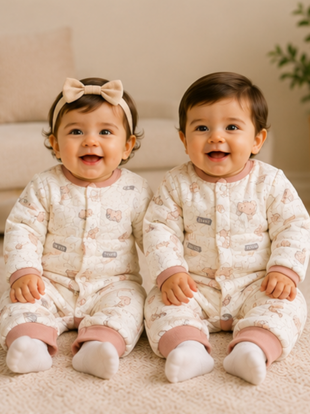 Puffer Romper Pooh