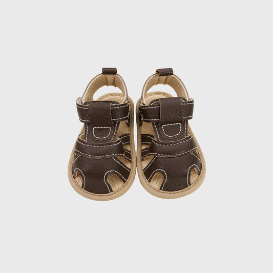 Baby Boy Brown Fisherman Sandal - Imported