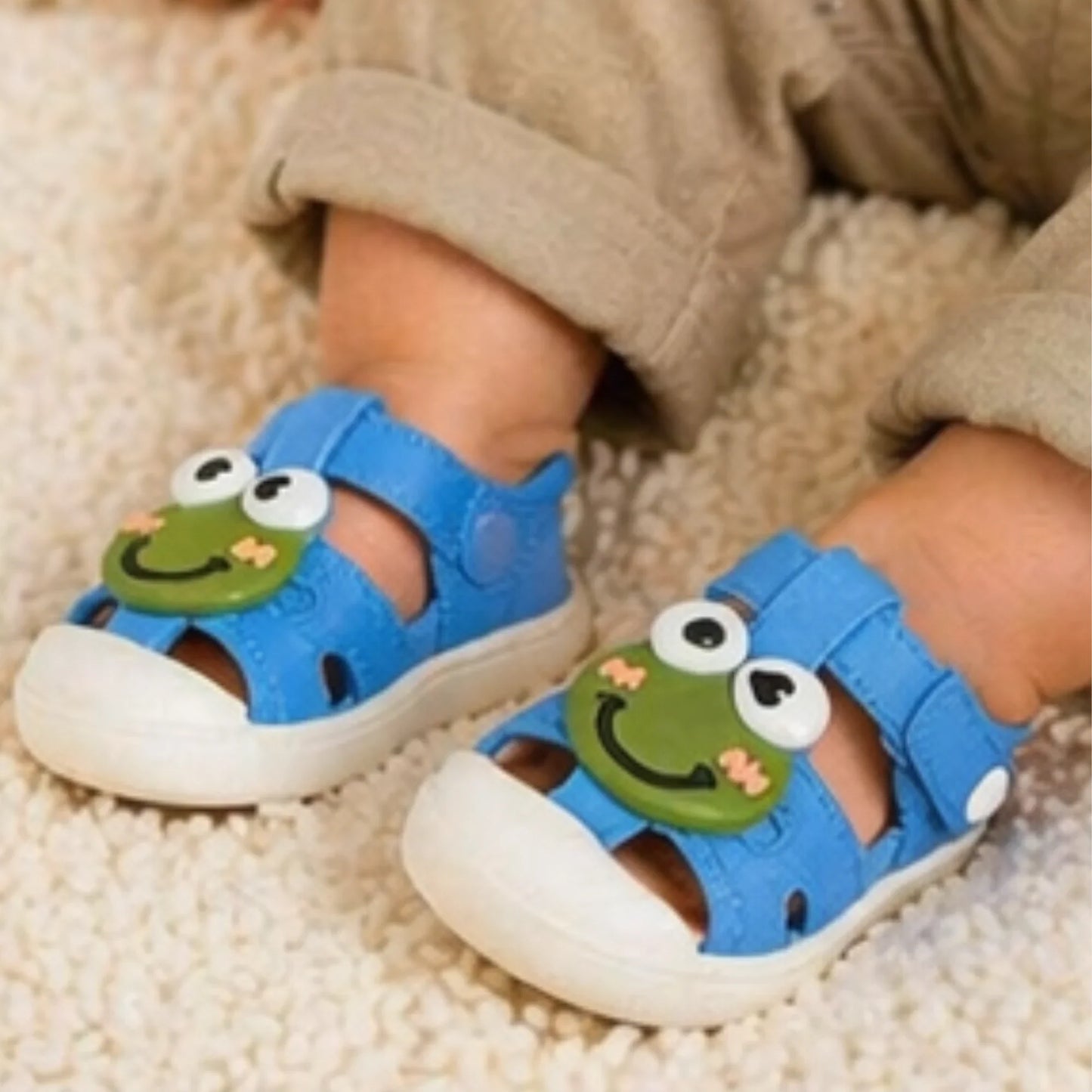 Baby Frog Character Sandal
