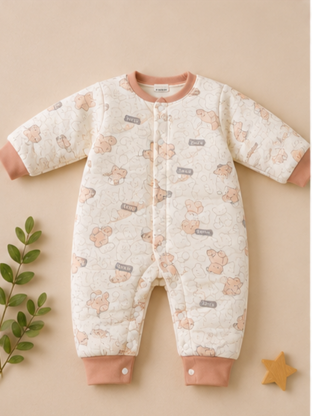 Puffer Romper Pooh