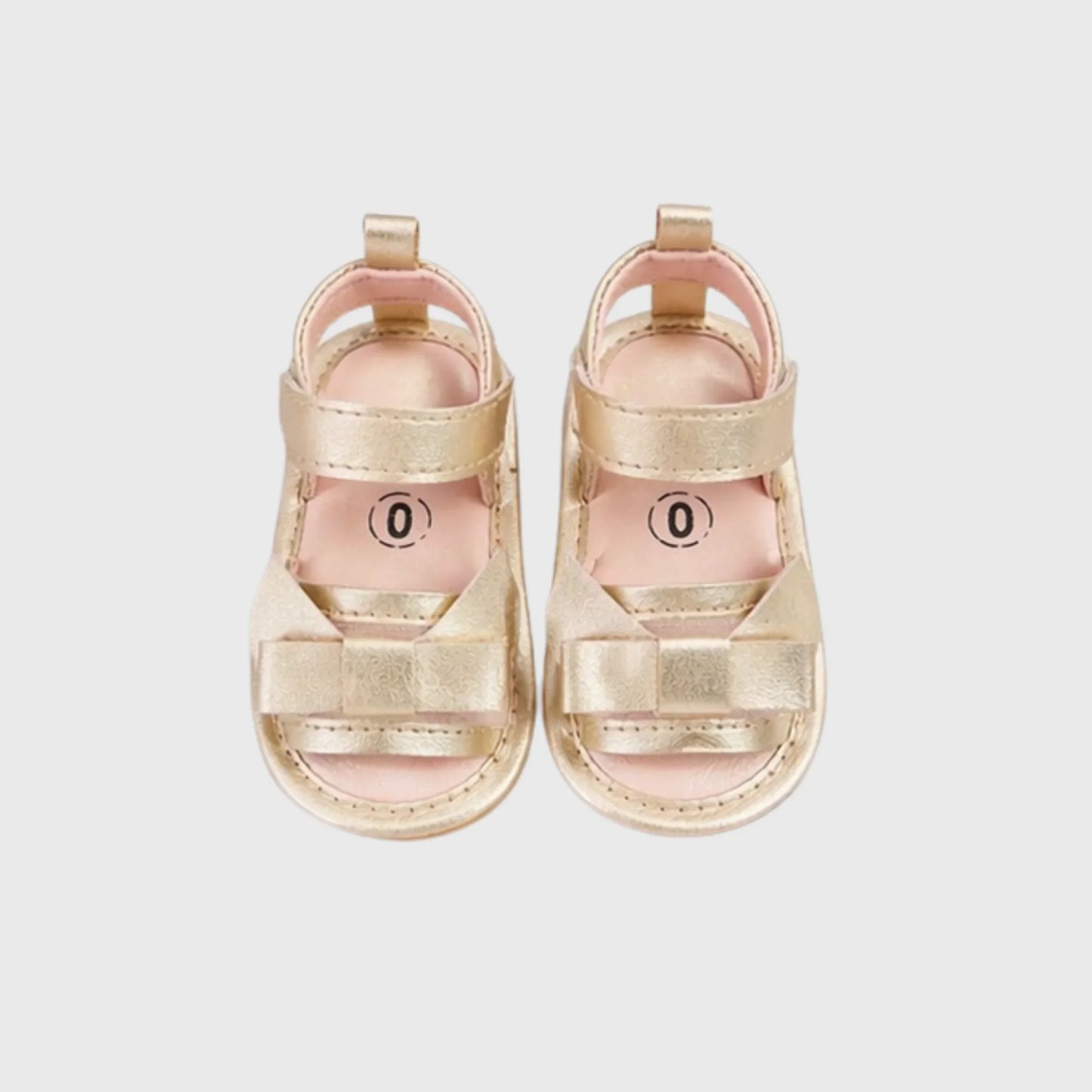 Baby Girl Gold Bow Sandal