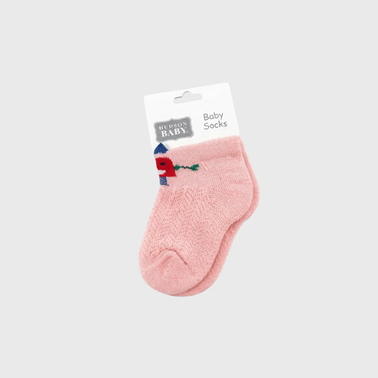 Holiday Candy Cane Baby Socks