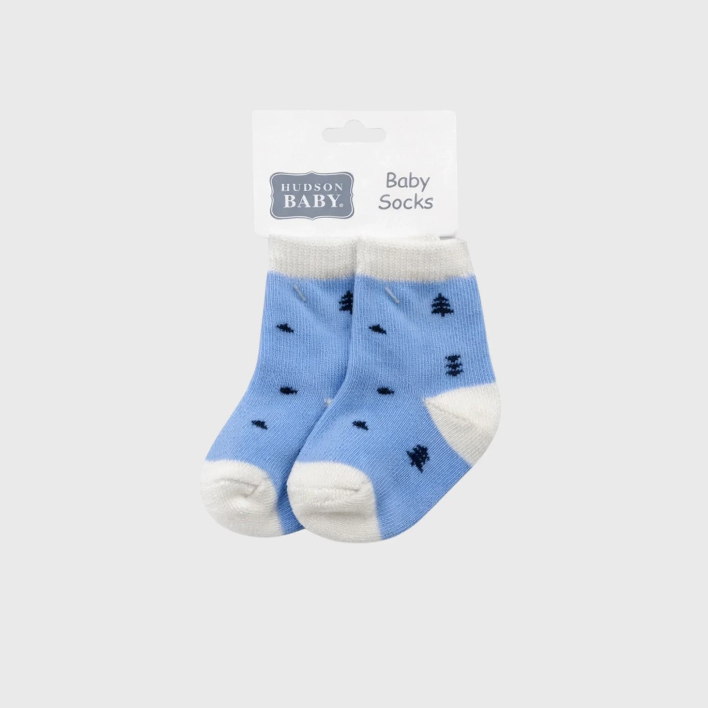 Winter Forest Baby Socks