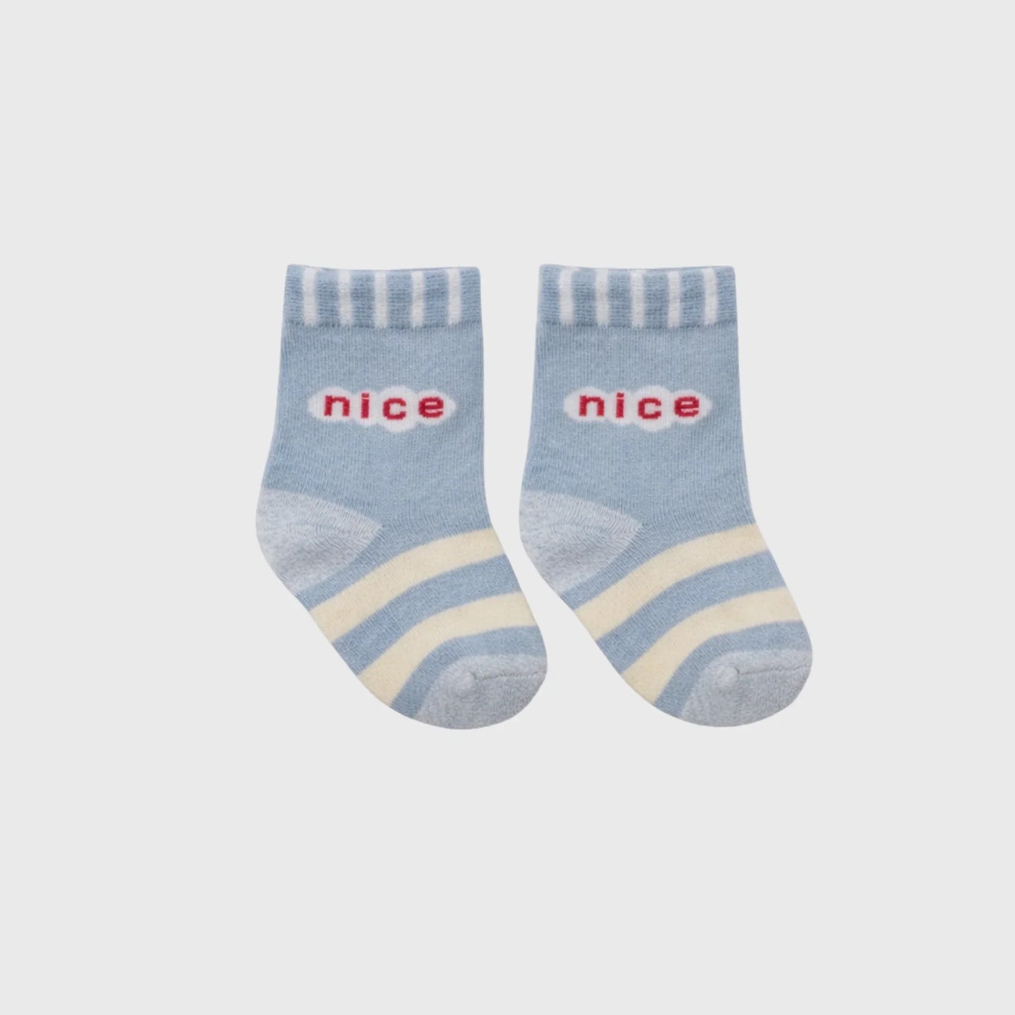 Nice Message Baby Socks