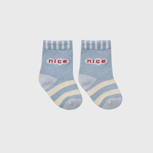 Nice Message Baby Socks