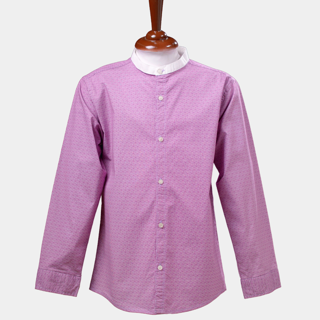 Lavender Button-Down Shirt | Ages 2-10 Years
