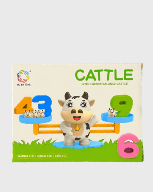 Cow Balance Scale Learning Toy - Numbers & Math Educational Game