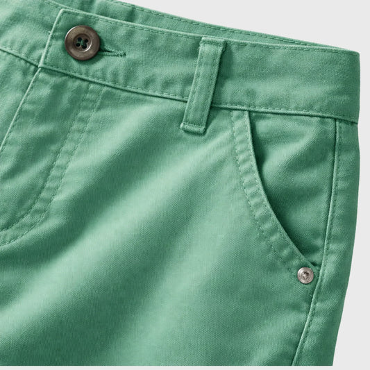 Boys Green Chino Shorts