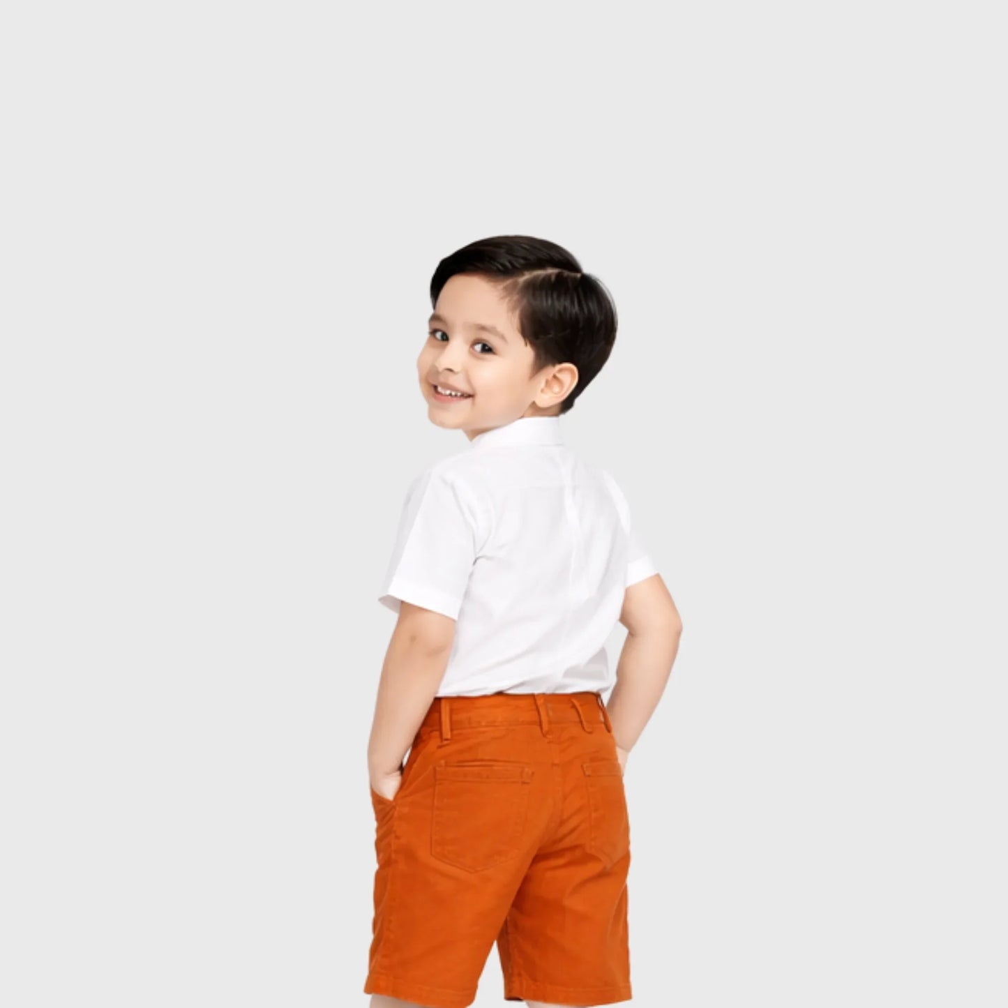Rust Chino Shorts