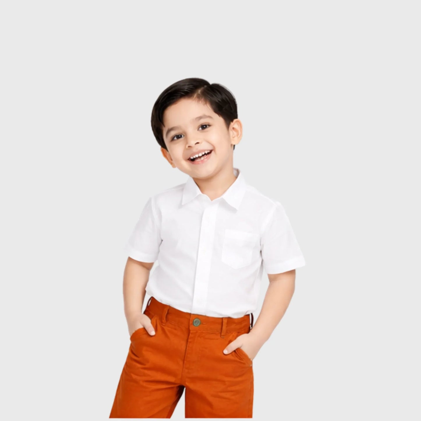 Rust Chino Shorts