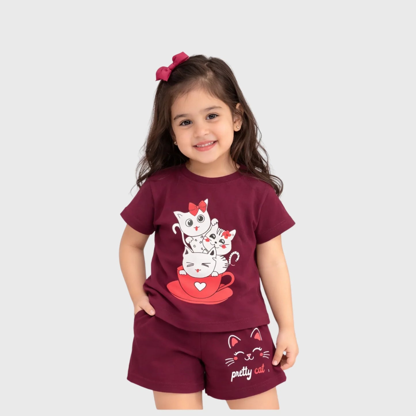Pretty Cat Short Set