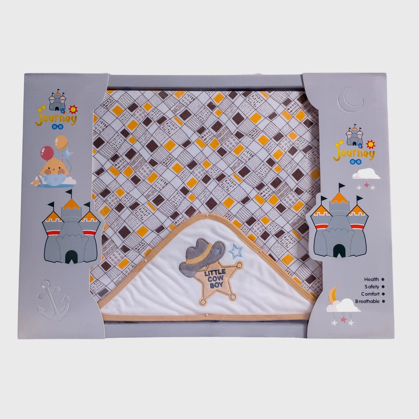 Premium Cowboy-Themed Baby Gift Set from the 'Journey' Collection