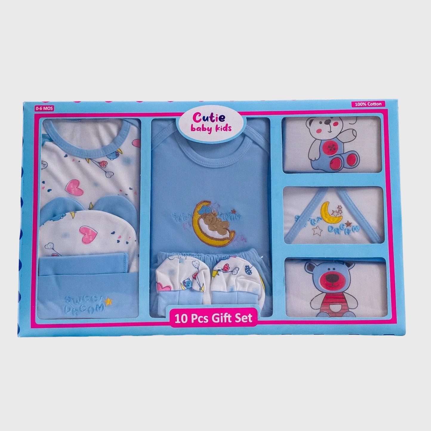 Cutie Baby Kids 10 Piece Gift Set - the perfect collection of baby