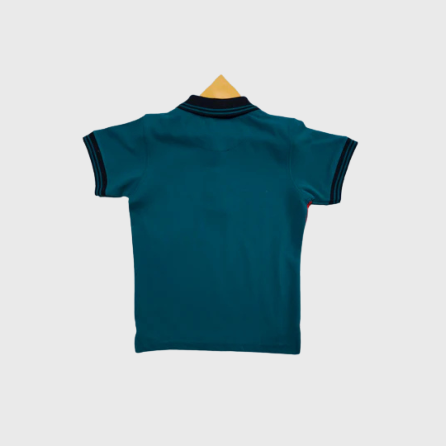Green and Red Polo Shirt | 2-14 Years