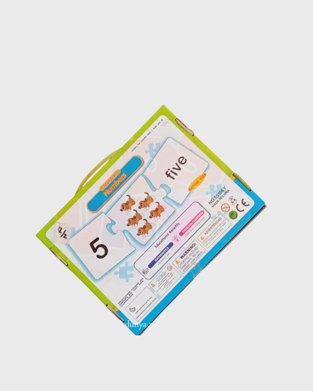 MATCH IT! Numbers - Self-Correcting Counting Puzzles (Ages 3+)