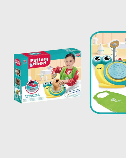 XING JIA Pottery Wheel - Deluxe Arts & Crafts Studio for Kids (Ages 6+)