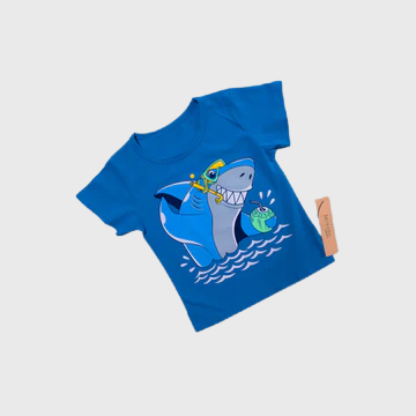 Blue T-Shirt & Short Set | (12M-6Yrs)