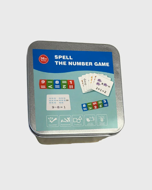 Spell The Number Game - Math Learning Toy for Toddlers 36M+
