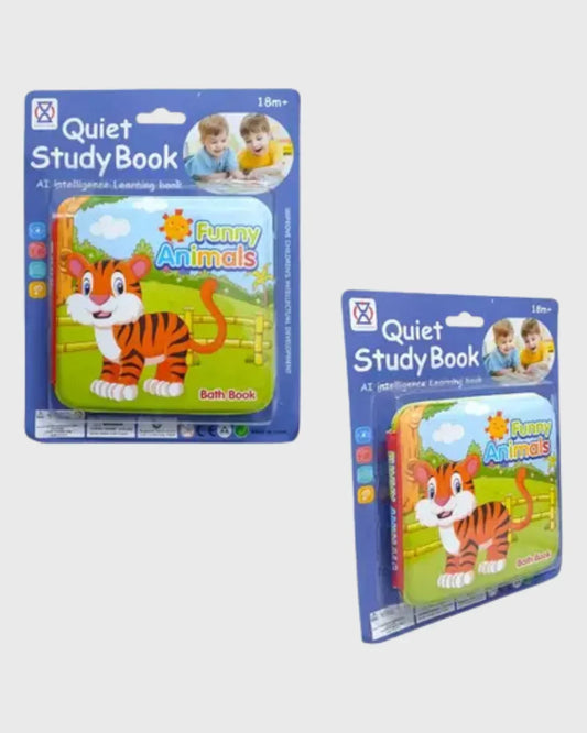 Quiet Study Book - Funny Animals Bath Book