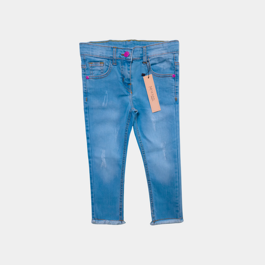Light Blue Jeans For Girls | 12M-14YRS