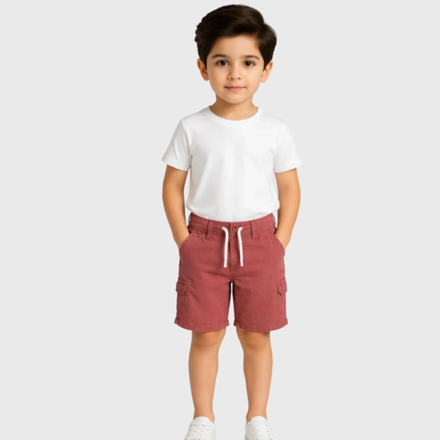 Boys’ Brick Red Shorts