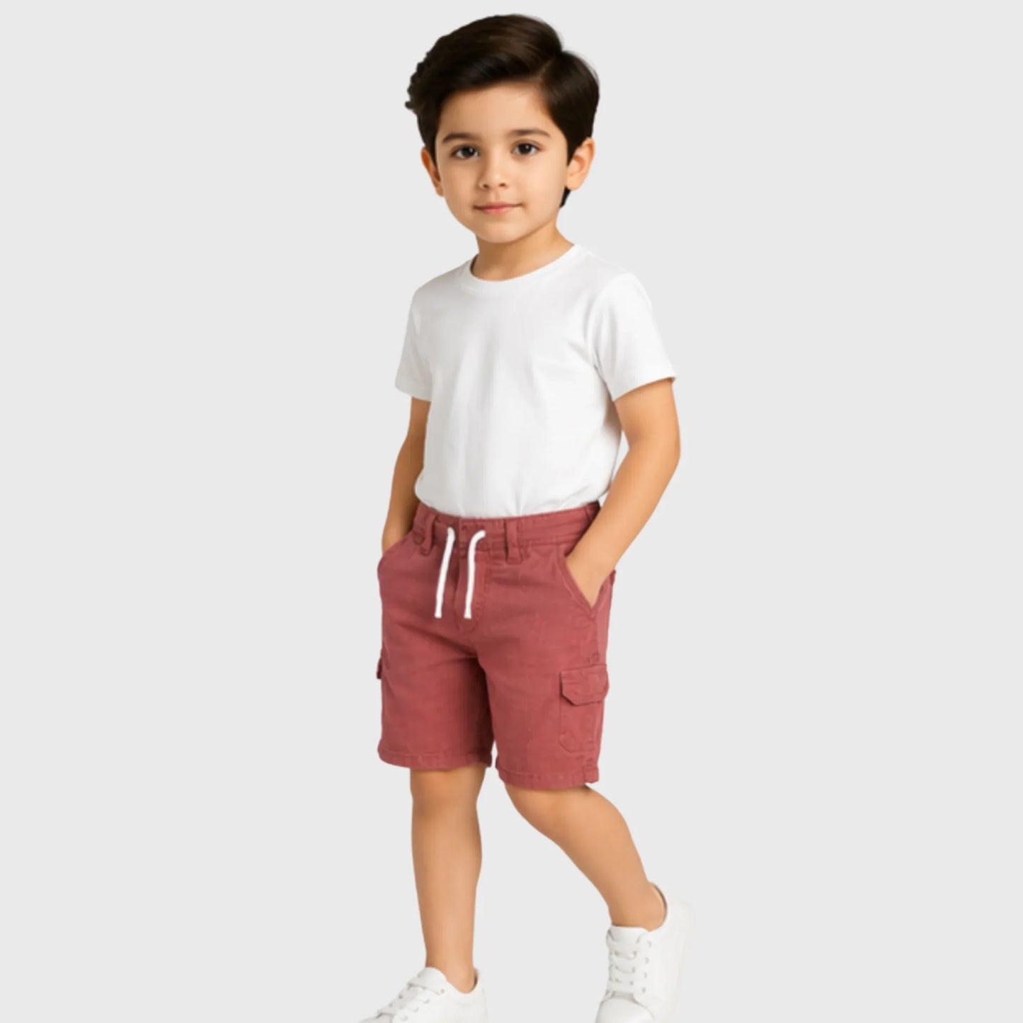 Boys’ Brick Red Shorts