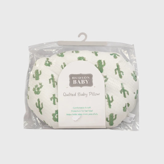 Cactus Quilted Baby Pillow