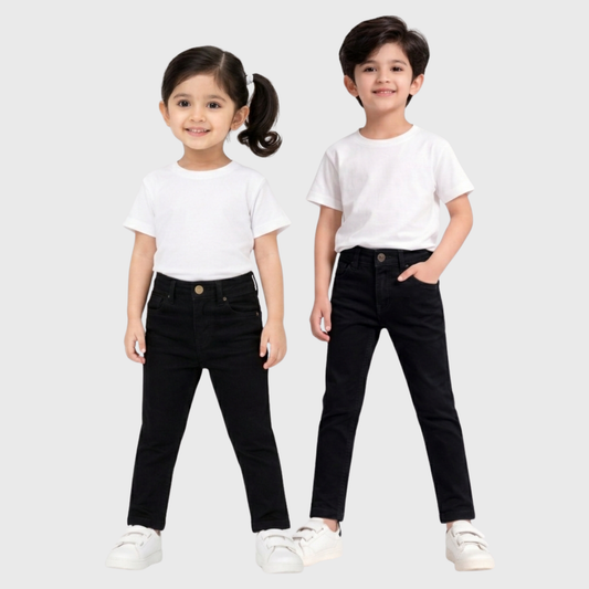 Classic Black Jeans | (2-14YRS)