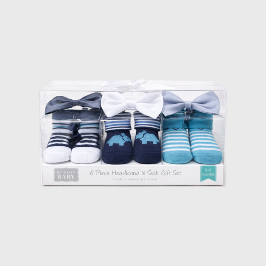 Mommy Minors: 6-Piece Headband & Sock Gift Set