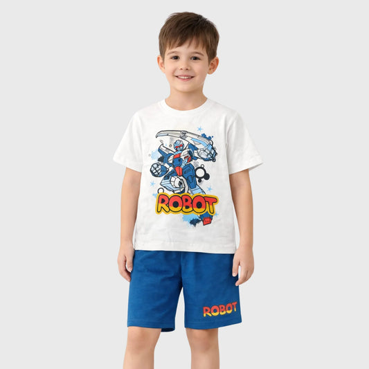 Boy’s Mecha "ROBOT" Short Set