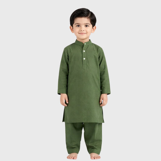 Boys' Classic Kurta Shalwar Set