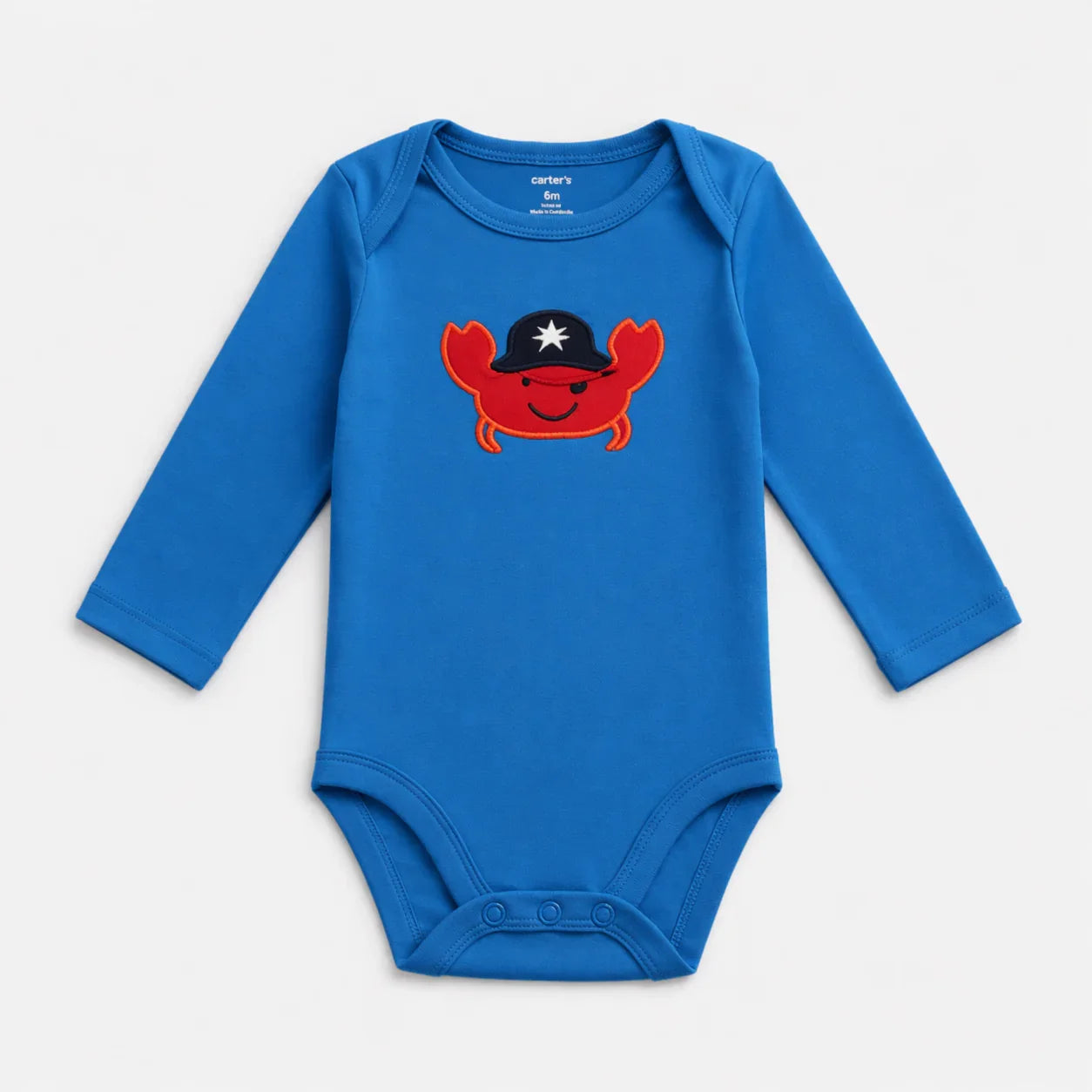 Long-Sleeve Pirate Crab Bodysuit
