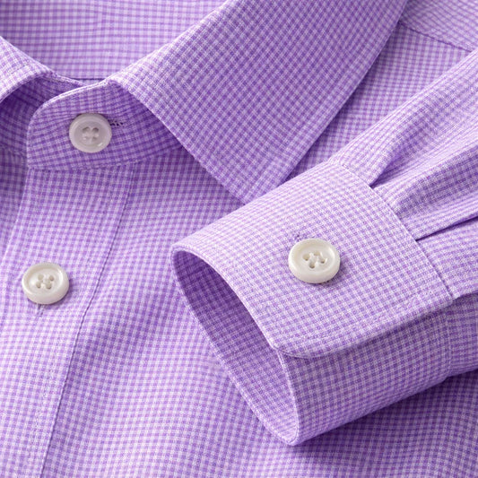 Purple Button-Down Shirt | (Sizes 2-10)