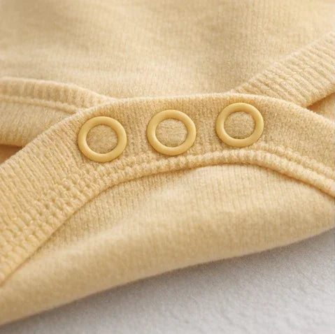 Long-Sleeve Yellow Tiger Bodysuit